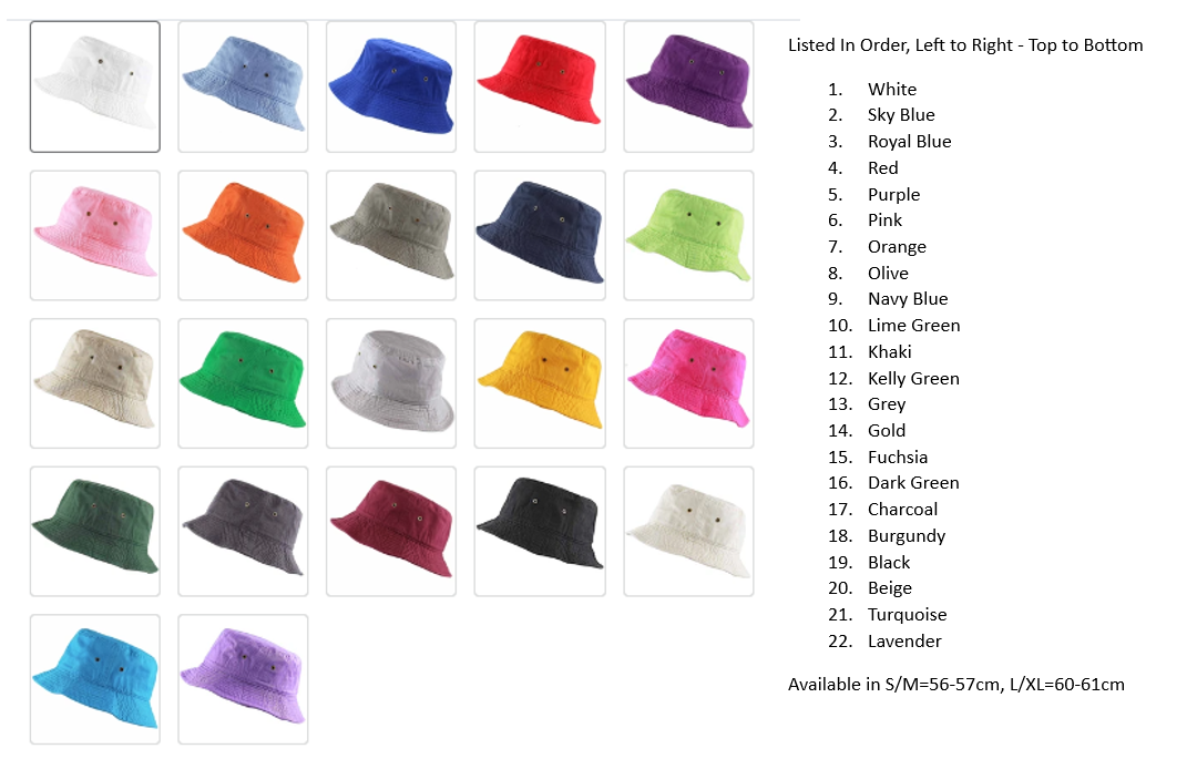 Custom Embroidered Logo Bucket Hat