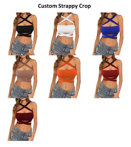 Custom Strappy Crop