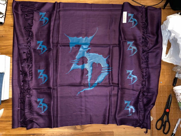 Custom Zeds Dead Pashmina