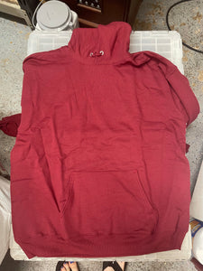 READY TO SHIP XL Maroon Hoodie